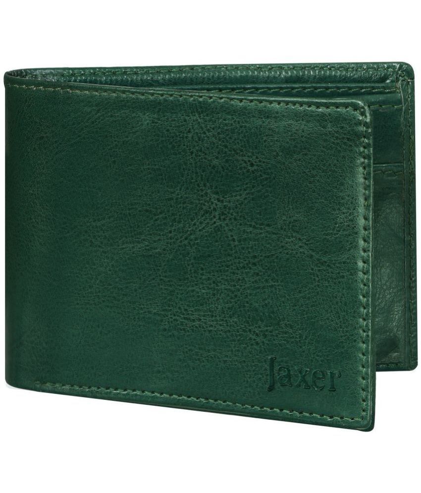     			Jaxer Green Faux Leather Men's Regular Wallet ( Pack of 1 )