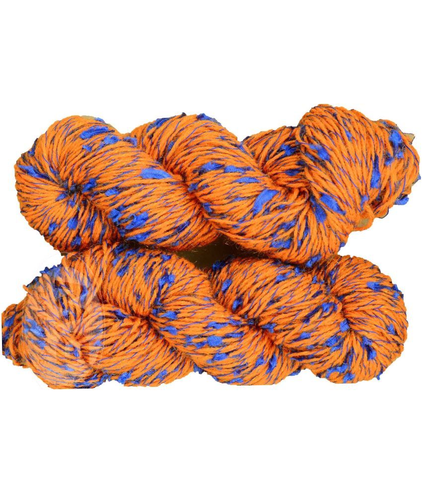     			K/K Veronica Orange (200 gm)  wool ART- HIGHank Hand knitting wool ART- HIG