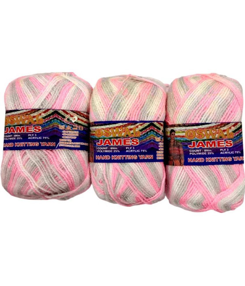     			Knitting Yarn 3ply Wool, 200 gm Best Used with Knitting Needles, Crochet Needles Wool Yarn for Knitting. Shade no.2