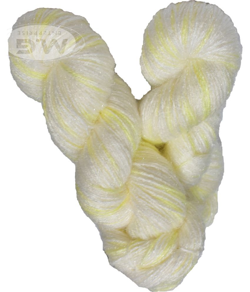     			Knitting Yarn Arman Wool, Soft Fancy Wool Lemon 400 gm  Best Used with Knitting Needles, Soft Fancy Wool Crochet NeedlesWool Yarn for Knitting. By CDG