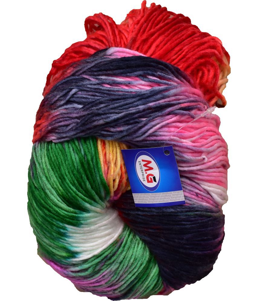     			Knitting Yarn Sumo Knitting Yarn Thick Chunky Wool, Extra Soft Thick Tucan 200 gm  Best Used with Knitting Needles, Crochet Needles Wool Yarn for Knitting.