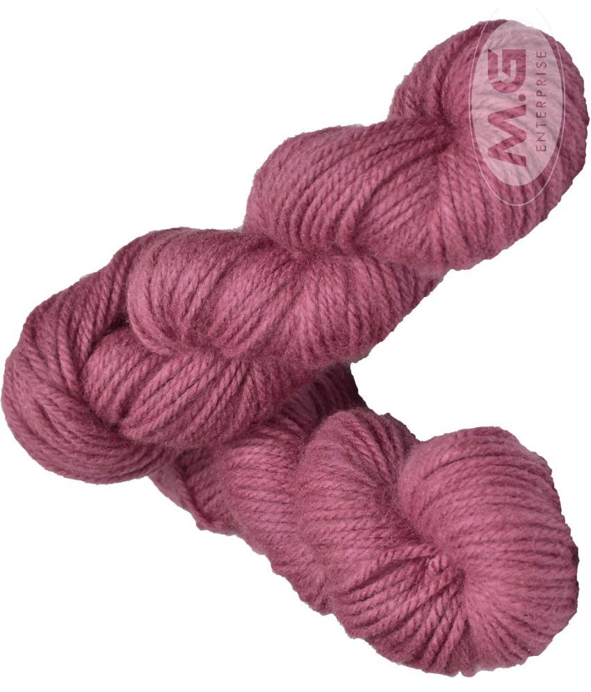     			Knitting Yarn Thick Chunky Wool, Varsha Deep Salmon 400 gm  Best Used with Knitting Needles, Crochet Needles Wool Yarn for Knitting. By Oswal H IB