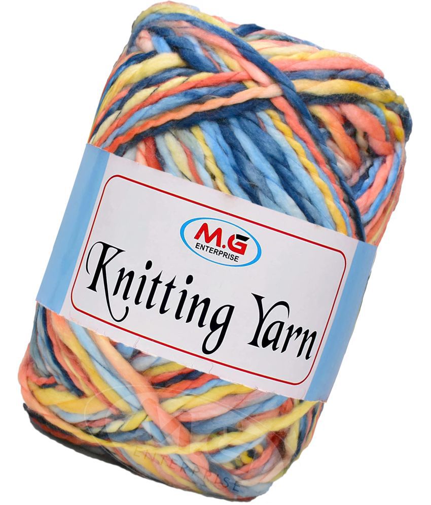     			Knitting Yarn Thick Chunky Wool,Sumo  Macaw 400 gms-QB Art-HCJ