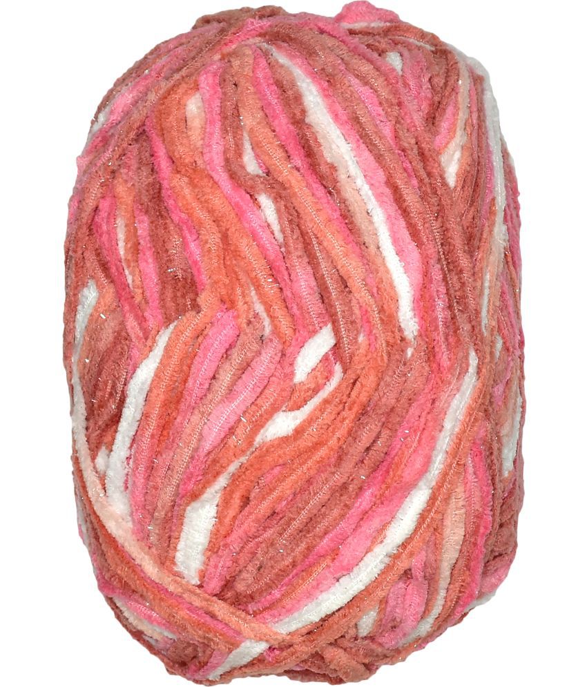     			Knitting Yarn Thick Chunky Wool, Softy Gajri WL 300 gm  Best Used with Knitting Needles, Crochet Needles Wool Yarn for Knitting