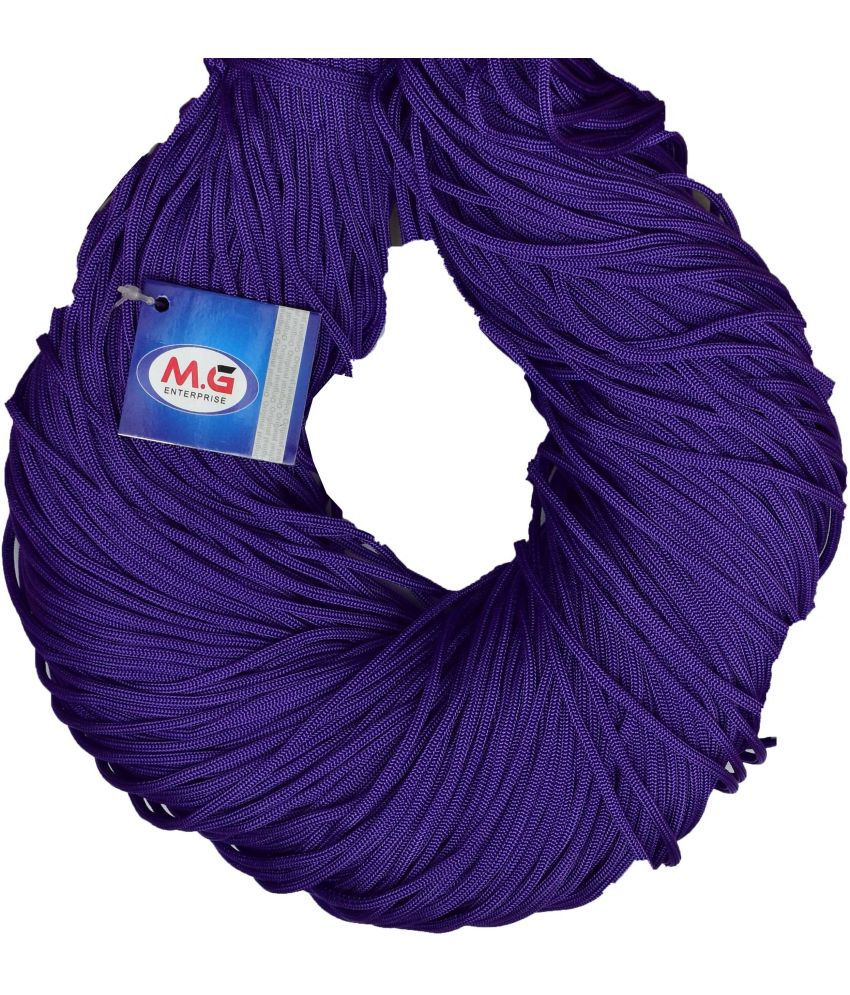     			Macrame Falsa Braided Cord Thread Nylon knot Rope sturdy cording, mildew resistant DIY 3 mm 100 m for Jewelry Making, Bags & art craft
