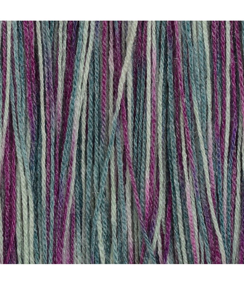     			Microrangoli Knitting Yarn Wool, Purple Mouse  400 gm Woolen Crochet Yarn Thread. Best Used with Knitting Needles, Crochet Needles. Vardhman Wool Yarn for Knitting. Best Woolen Thread. E
