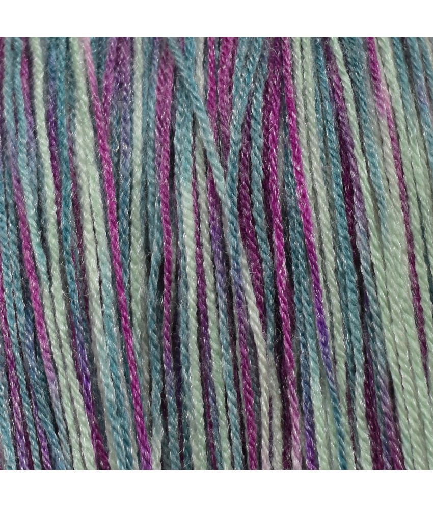     			Microrangoli Knitting Yarn Wool, Purple Mouse  400 gm Woolen Crochet Yarn Thread. Best Used with Knitting Needles, Crochet Needles. Vardhman Wool Yarn for Knitting. Best Woolen Thread. K
