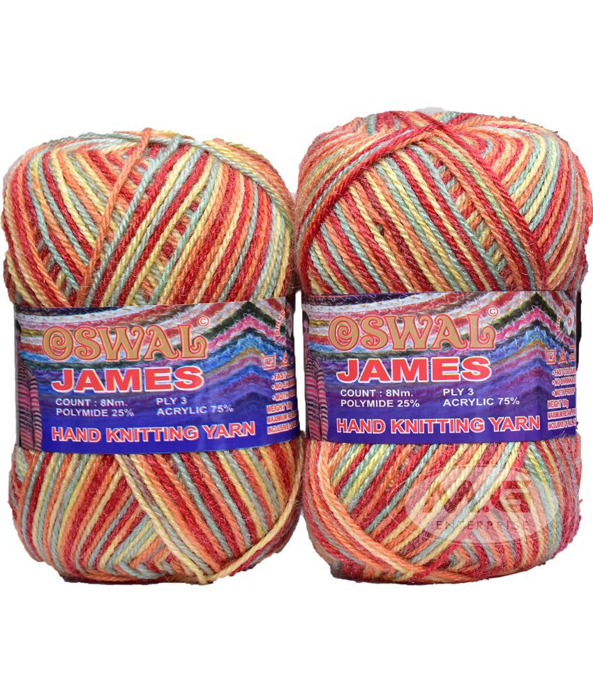     			Oswal James Knitting  Yarn Wool, Red Berry Ball 600 gm  Best Used with Knitting Needles, Crochet Needles  Wool Yarn for Knitting. By Oswa R SC