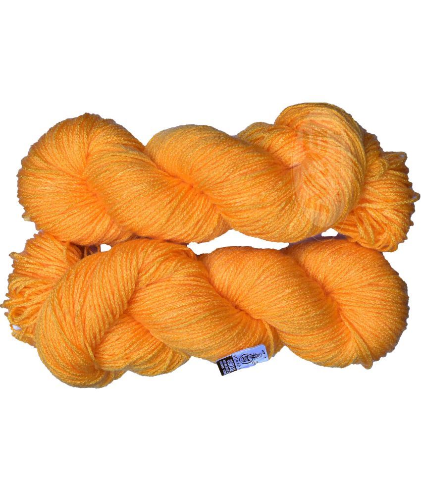     			Oswal Knitting Yarn Martina Wool, Crave Wool Yellow 500 gm ART - BFA