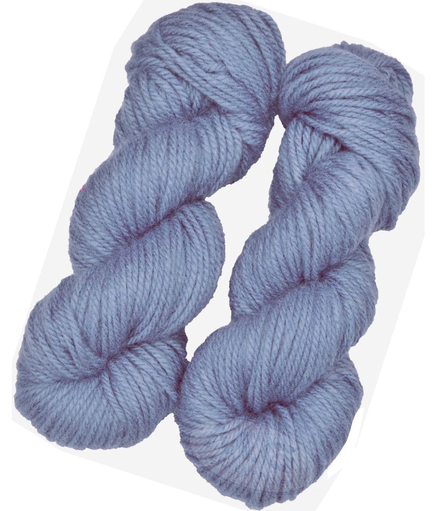    			Oswal Knitting Yarn Thick Chunky Wool, Mouse Grey 400 gm ART - AAGD