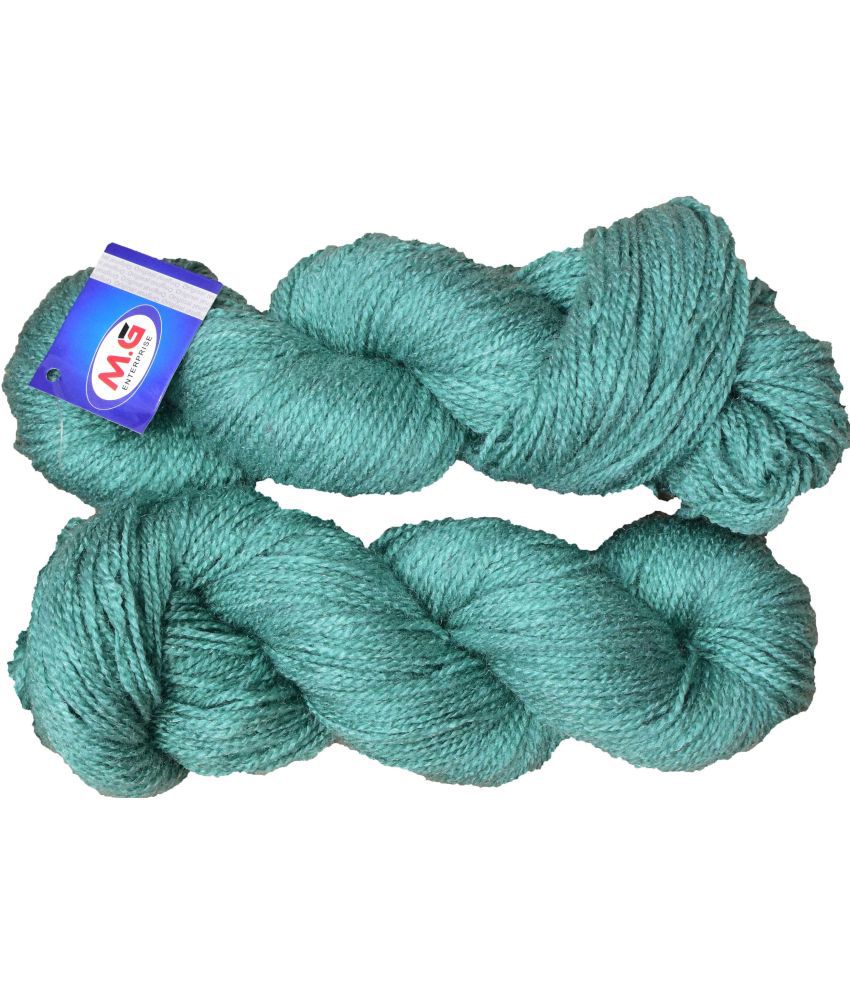     			Popeye Turquoise (400 gm)  Wool Hank Hand knitting wool / Art Craft soft fingering crochet hook yarn, needle knitting yarn thread dyed