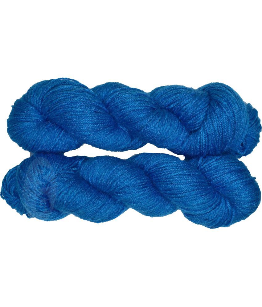     			Represents H VARDHMAN Knitting Yarn Wool Li Blue 300 gm Art-DAE