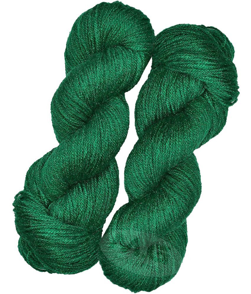     			Represents H VARDHMAN Knitting Yarn Wool Li Leaf Green 400 gm Art-AJJA