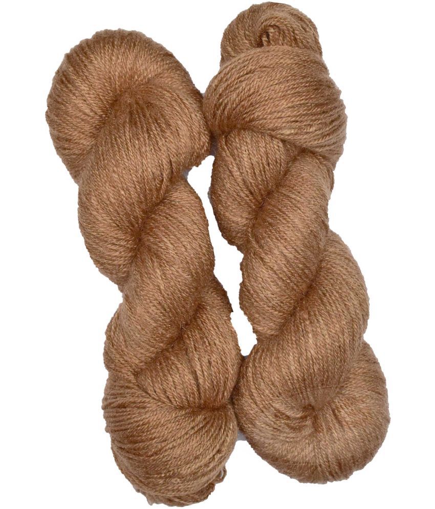     			Represents H VARDHMAN Knitting Yarn Wool Li Brown 500 gm Art-DBJ