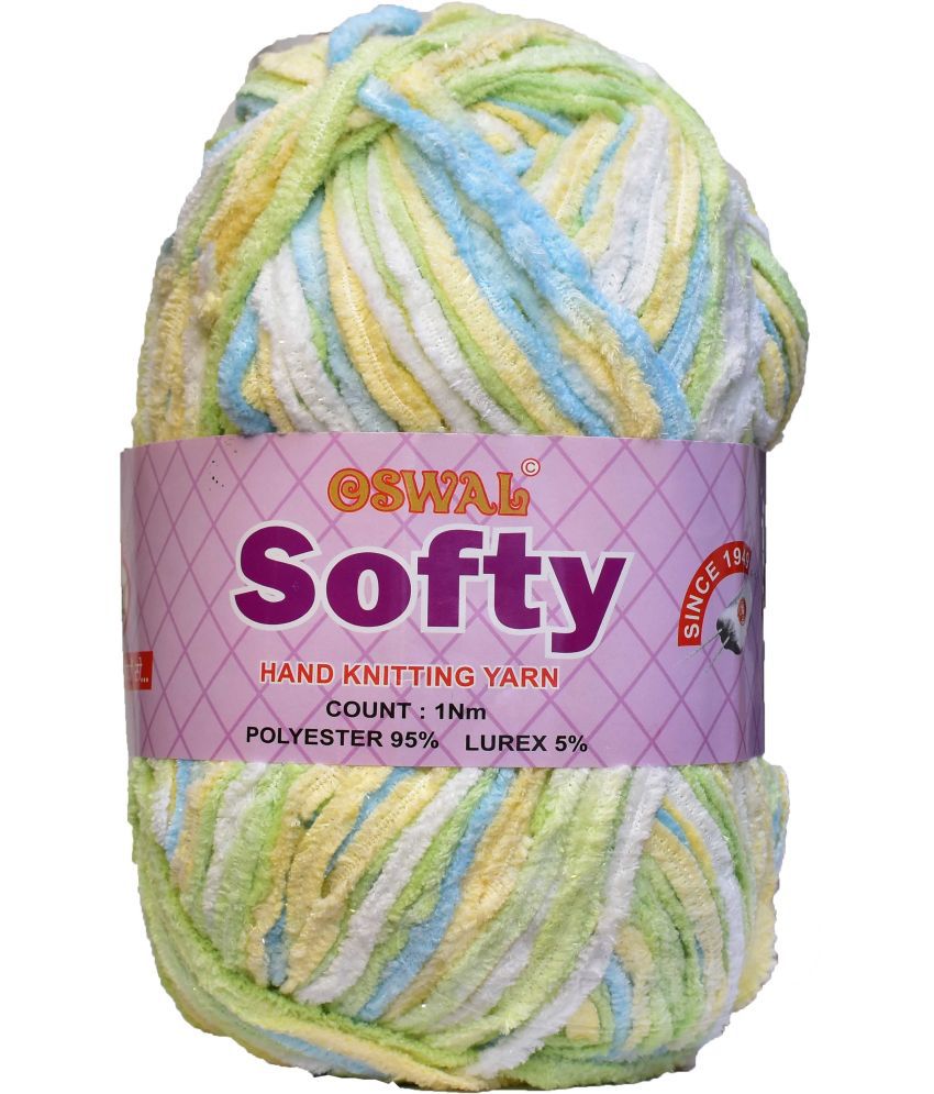     			Represents Oswal Knitting Yarn Thick Wool, Softy Daffodil 150 gm Art-GGH