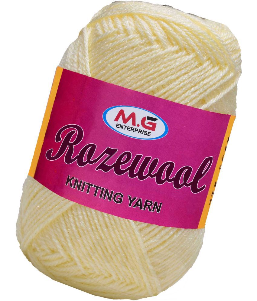     			Represents Rosemary  Cream 300 gms Wool Ball Hand knitting wool-QD Art-FHH