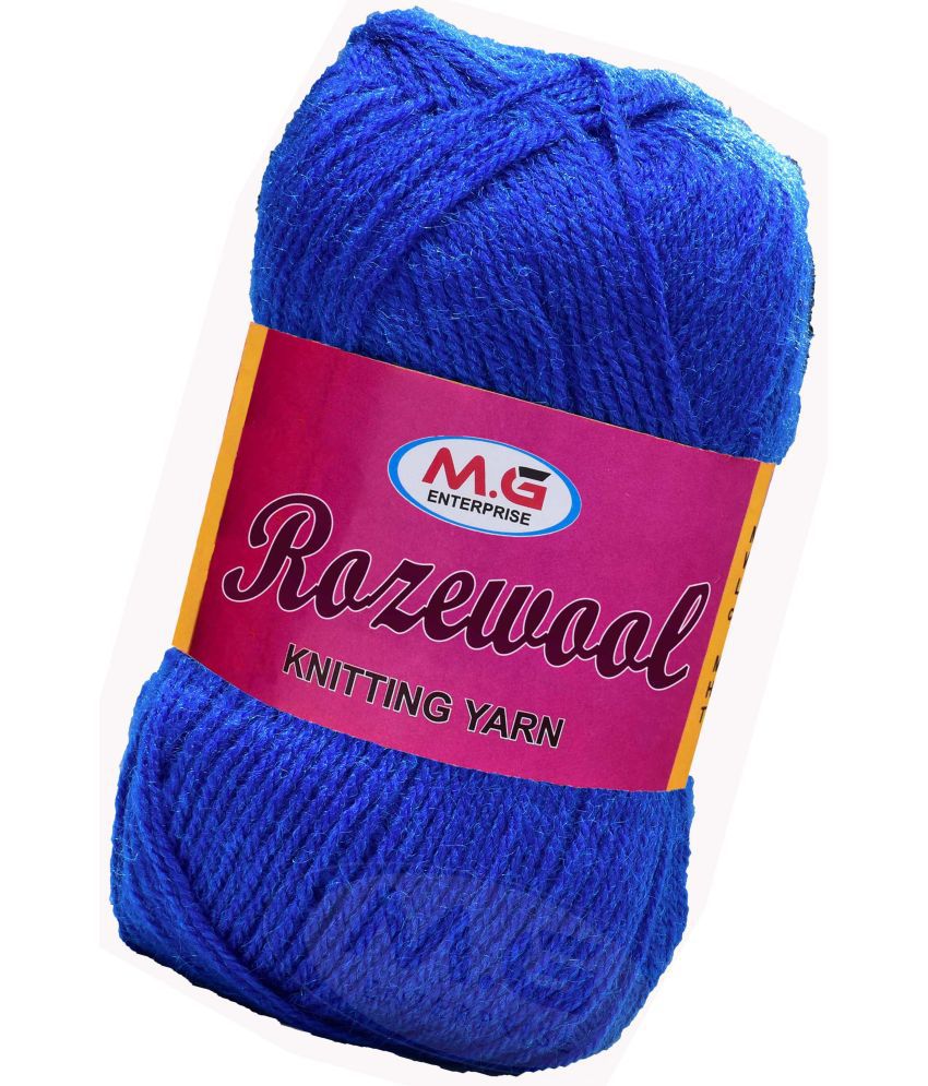     			Represents Rosemary  Royal Blue 300 gms Wool Ball Hand knitting wool-MD Art-GJB