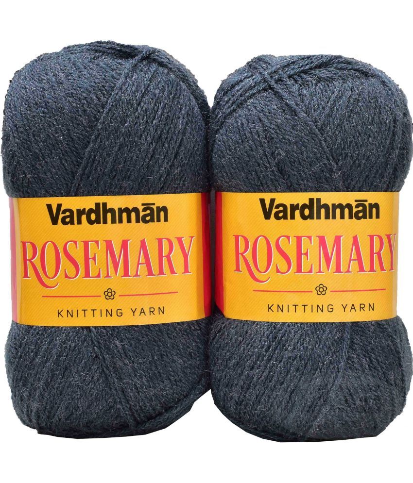     			Represents Vardhman S_Rosemary Mouse Grey (300 gm) knitting wool Art-FIB