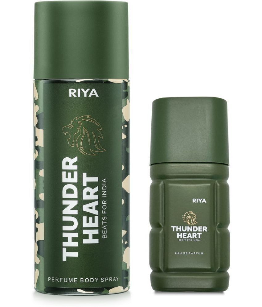     			Riya Thunder Heart Perfume & Deo Perfume Body Spray for Men 180 ml ( Pack of 1 )