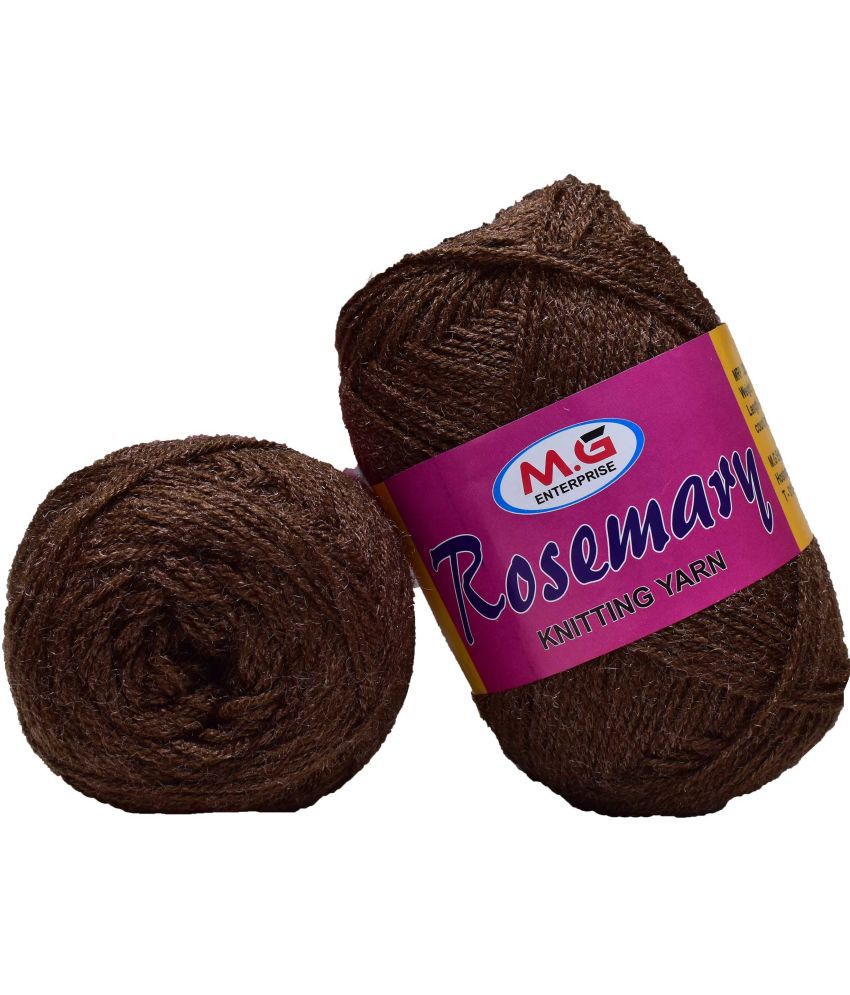     			Rosemary Coffee (200 gm)  Wool Ball Hand knitting wool yarn thread dyed