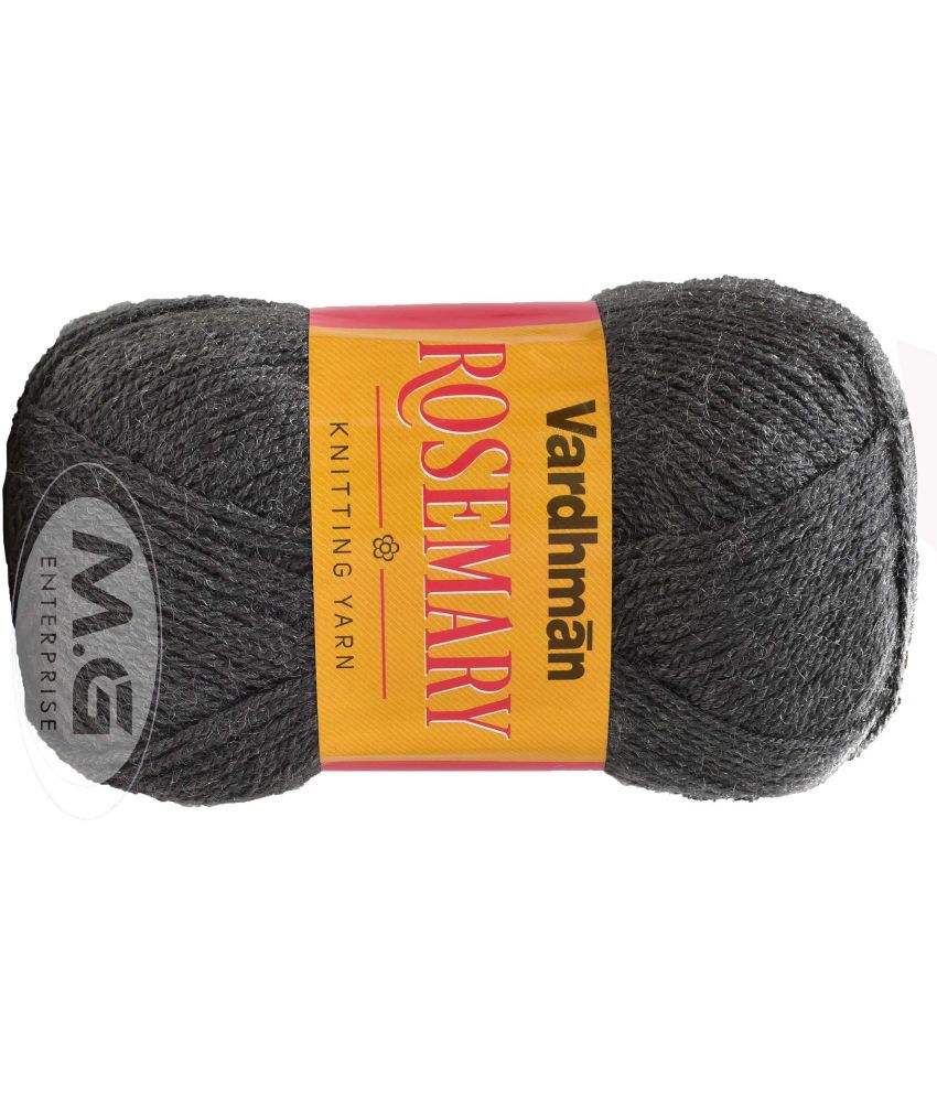     			Rosemary Light Mouse Grey (300 gm) Wool Ball Hand knitting wool / Art Craft soft fingering crochet hook yarn, needle knitting yarn thread dyed-Z