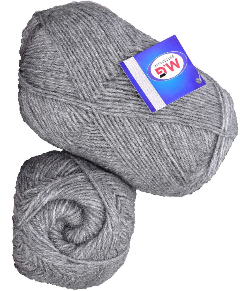     			Rosemary Silver (200 gm)  Wool Ball Hand knitting wool / Art Craft soft fingering crochet hook yarn, needle knitting yarn thread dyed