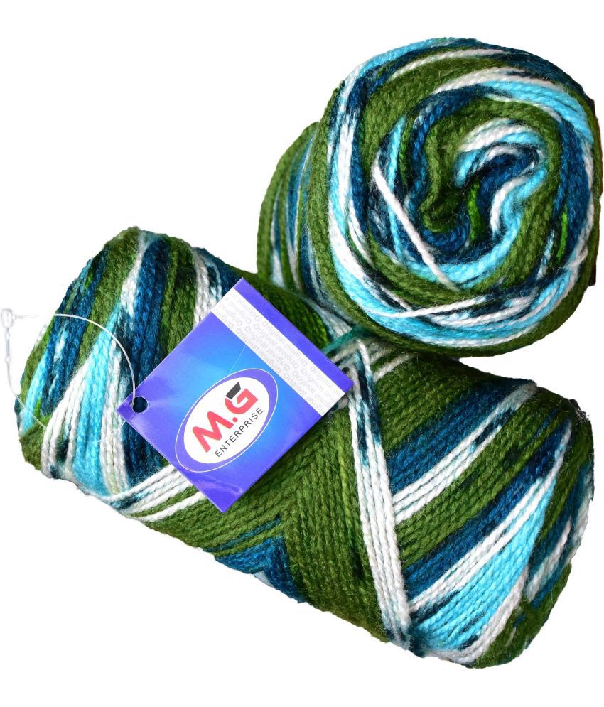     			Saturn Leaf Green (200 gm)  Wool Ball Hand knitting wool / Art Craft soft fingering crochet hook yarn, needle knitting yarn thread dye N OC