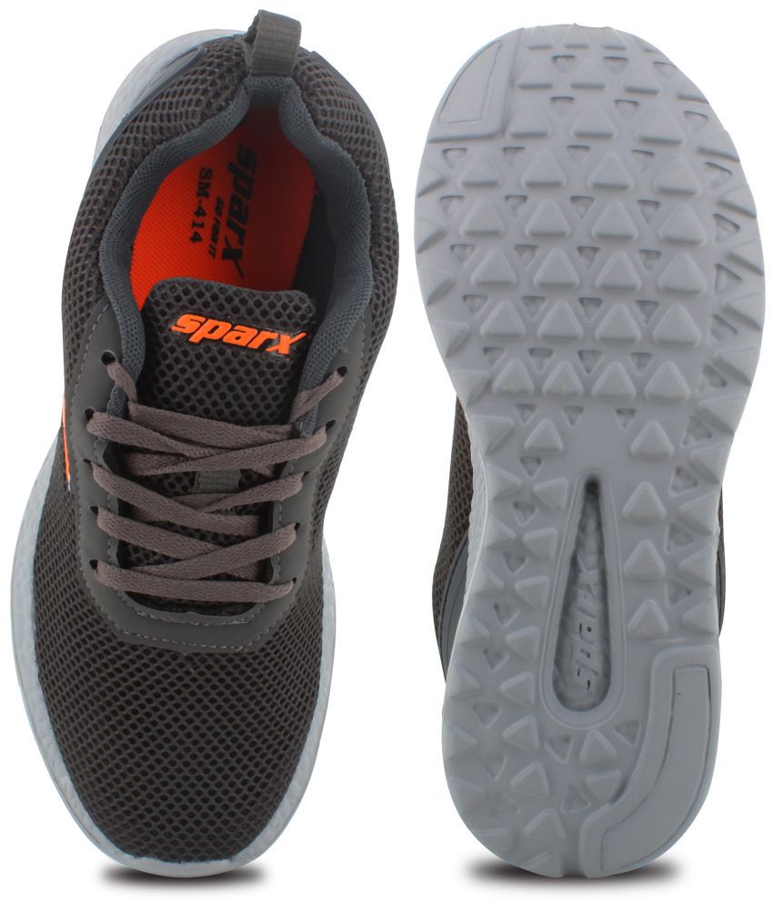     			Sparx SM 414 Gray Men's Sports Running Shoes