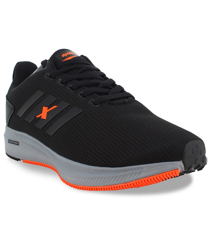     			Sparx SM 676 Black Men's Sports Running Shoes