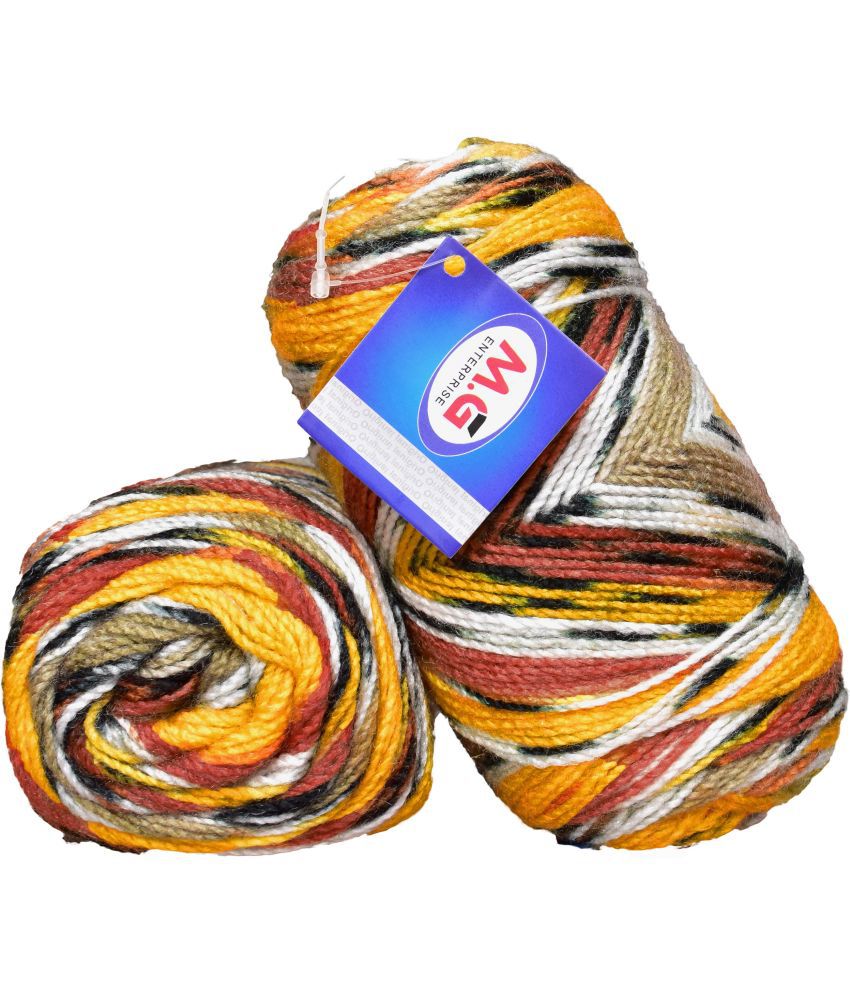     			Spectrum Ugadi (400 gm)  Wool Ball Hand knitting wool / Art Craft soft fingering crochet hook yarn, needle knitting yarn thread dyed