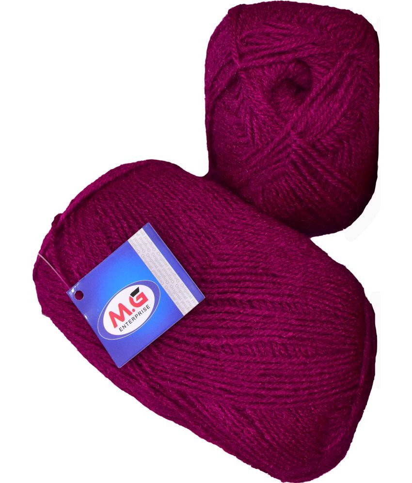     			Sunrise Magenta (400 gm)  Wool Ball Hand knitting wool / Art Craft soft fingering crochet hook yarn, needle knitting yarn thread dye U VB