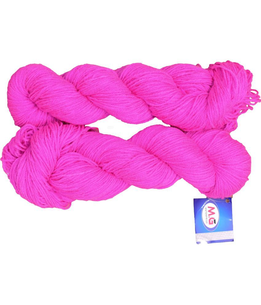     			Tin Tin Rose (200 gm)  Wool Hank Hand knitting wool / Art Craft soft fingering crochet hook yarn, needle knitting yarn thread dye M NF