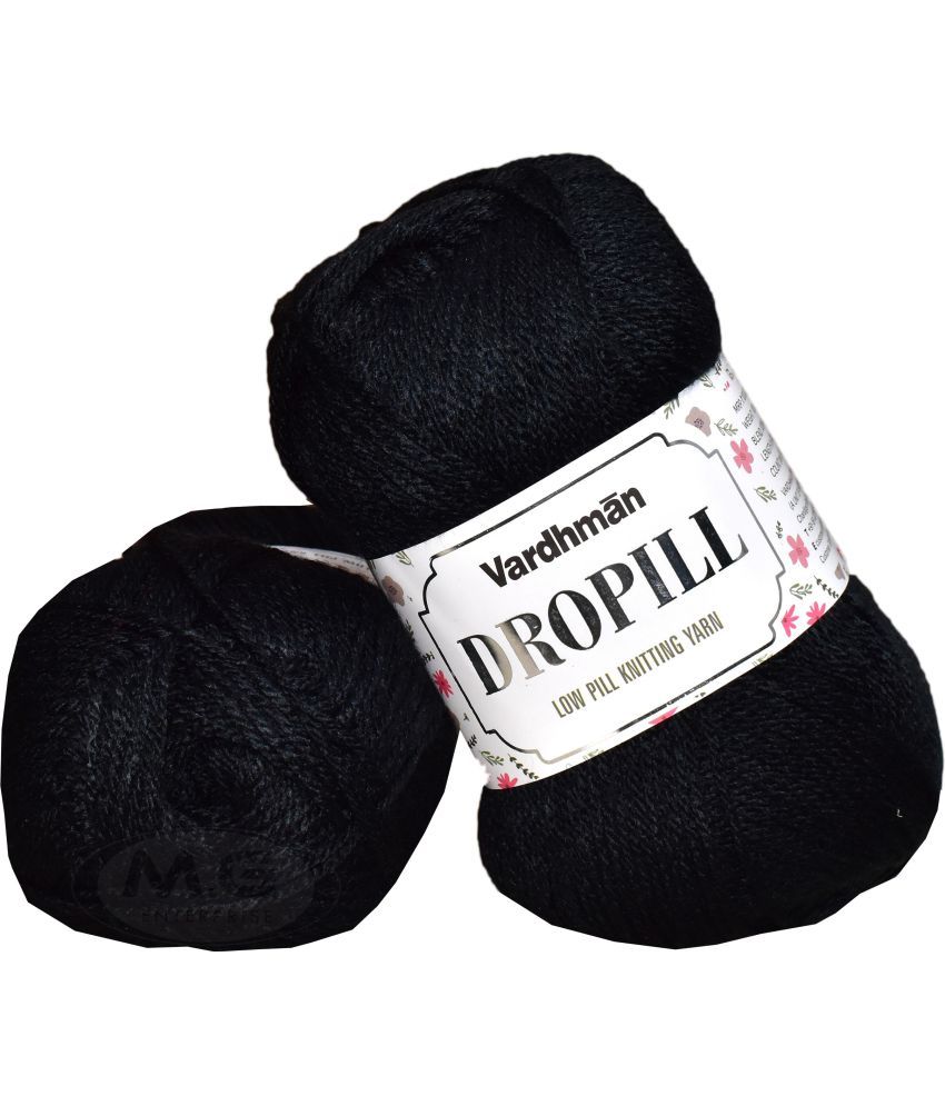     			Vardhman Drophill M/G Black (400 gm)