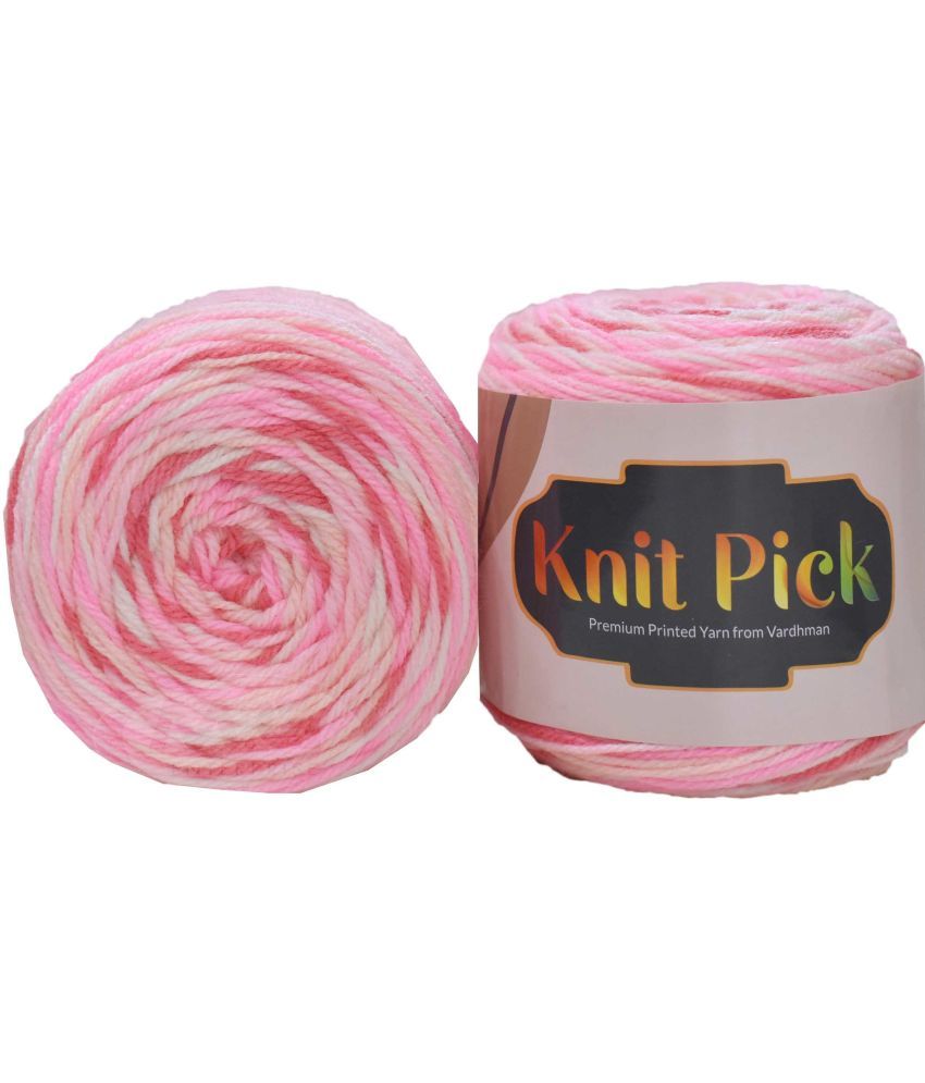     			Vardhman Knit Pick K/K Candy mix (400 gm)  wool ART - ACDD