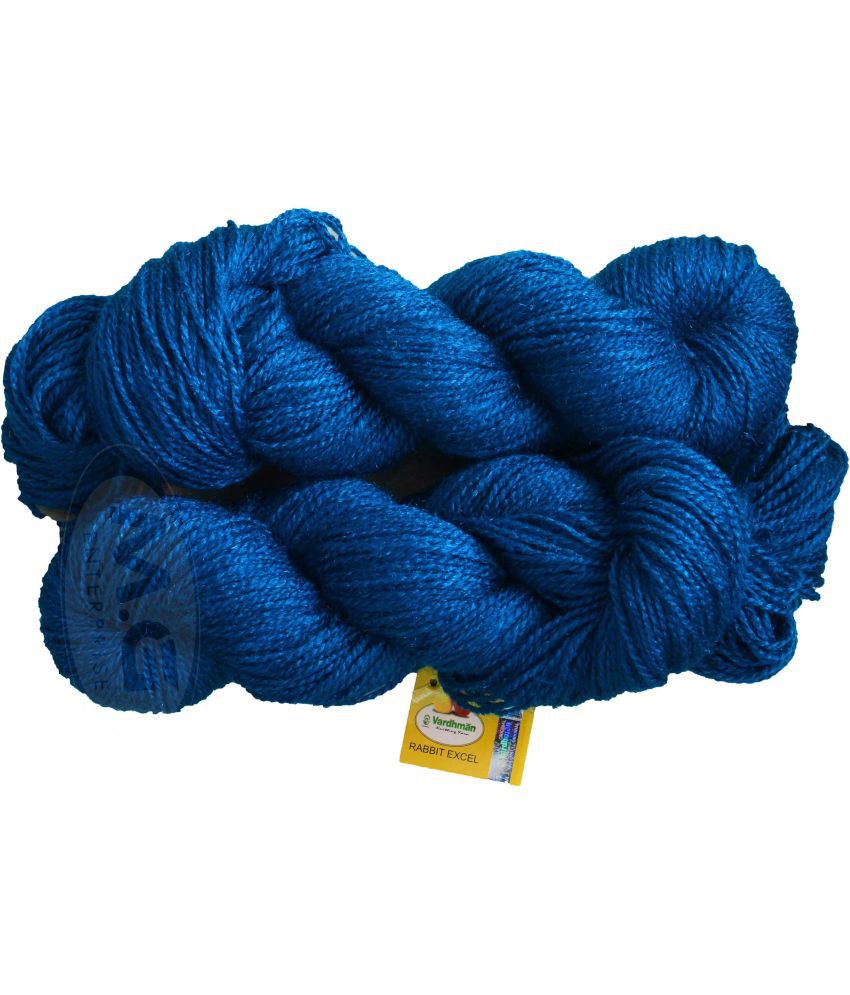     			Vardhman Rabit Excel Royal (300 gm)  Wool Hank Hand knitting wool Art-FCD