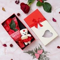     			eCraftIndia Red Paper Valentine Hamper