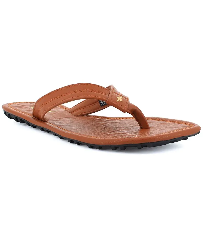 Sparx Tan Men s Thong Flip Flop