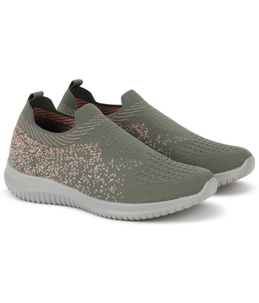     			Aqualite Green Women's Slip On