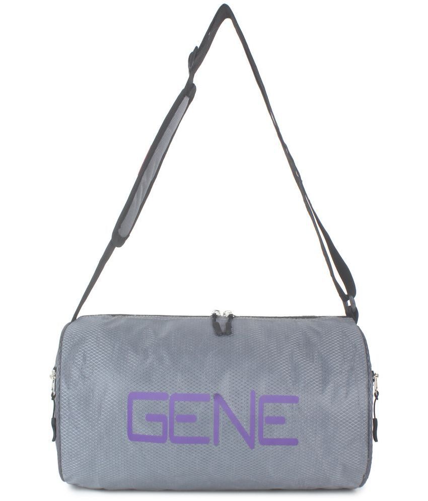     			Gene Polyester Grey 12 Ltrs Gym Bag