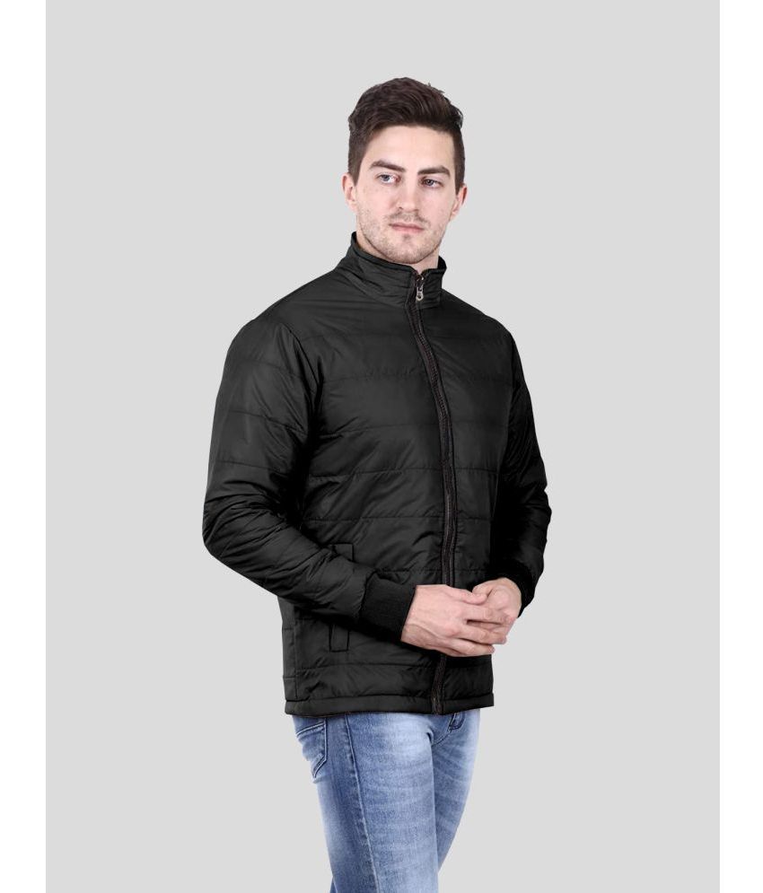     			La' exclusivite Cotton Blend Men's Quilted & Bomber Jacket - Black ( Pack of 1 )