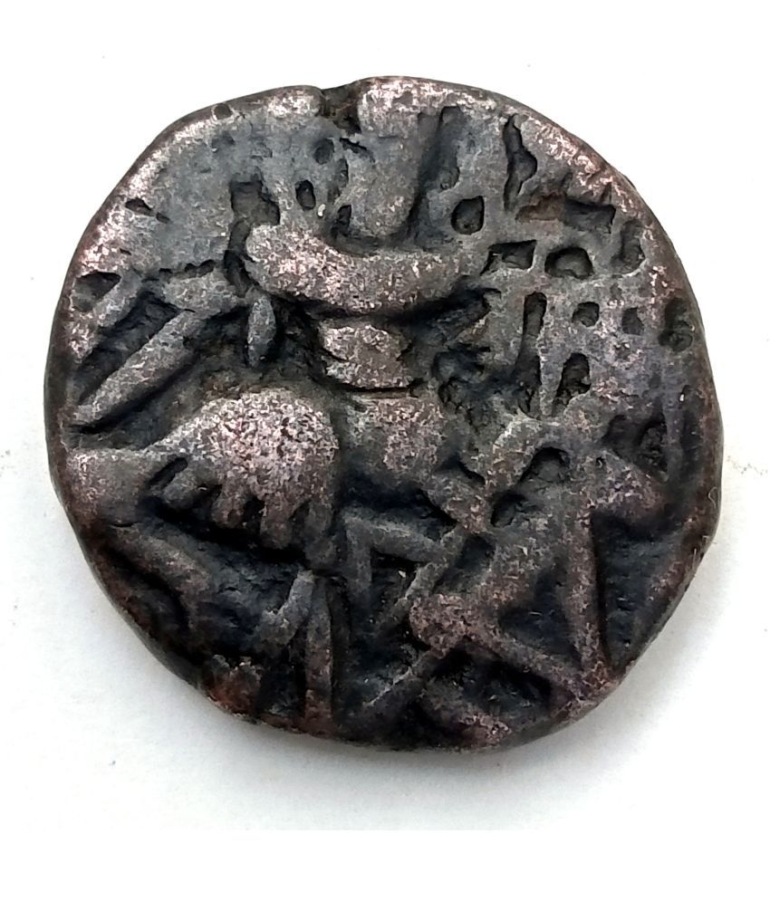     			Naaz Rare, Kashmir Gopalavarman 1 AE- Stater Copper Coin