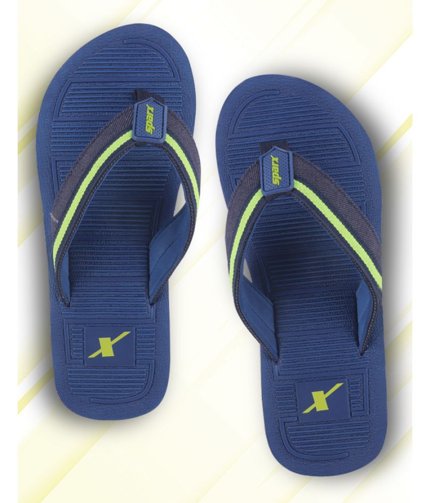     			Sparx Navy Blue Men's Thong Flip Flop