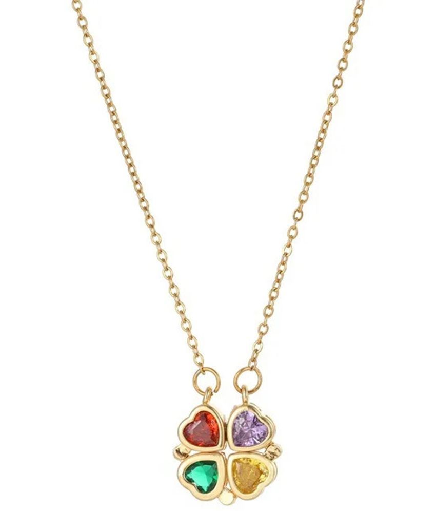     			FASHION FRILL Multi Color Pendant ( Pack of 1 )