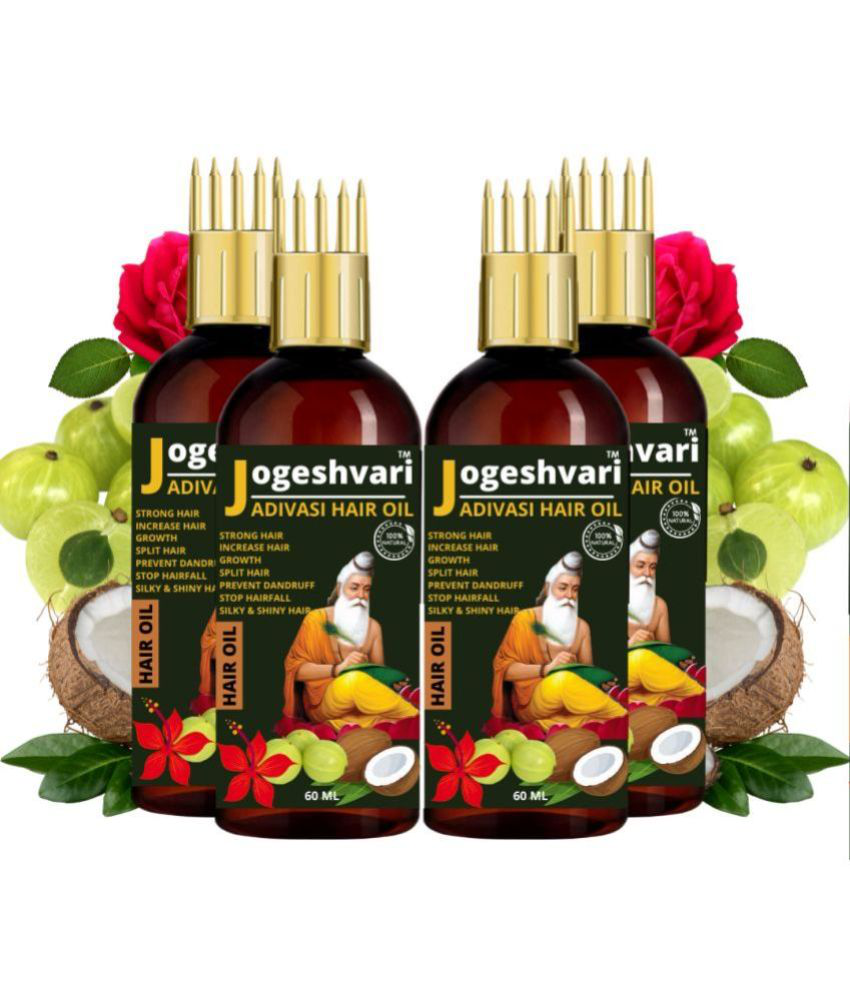     			Jogeshvari Hair Growth Bhringraj Oil 60 ml ( Pack of 4 )