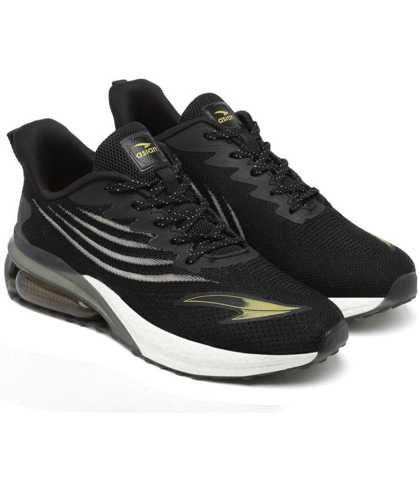     			ASIAN SUPERPOWER-03 Black Men's Sports Running Shoes