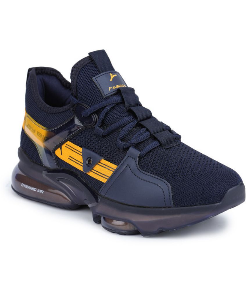     			Abros Mustard Men's Sports Running Shoes