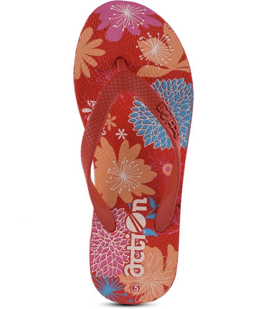     			Action Red Women's Daily Slipper