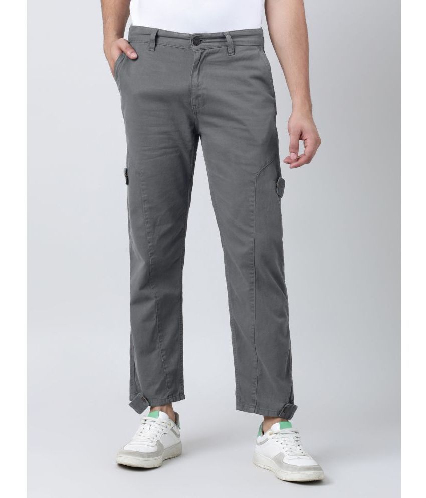     			Bene Kleed Regular Flat Men's Chinos - Grey ( Pack of 1 )