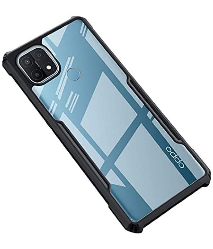     			Bright Traders Shock Proof Case Compatible For Polycarbonate Oppo A15 ( Pack of 1 )
