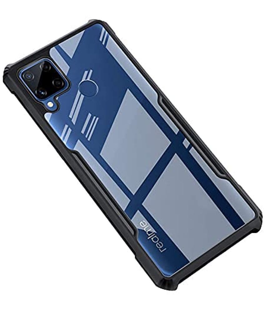     			Bright Traders Shock Proof Case Compatible For Polycarbonate REALME C15 ( Pack of 1 )